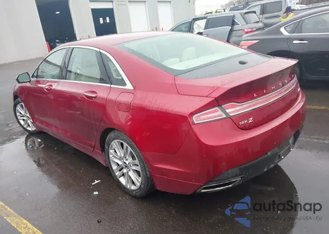 2014 Lincoln Mkz Hybrid из США, поврежденный, VIN 3LN6L2LU5ER831640